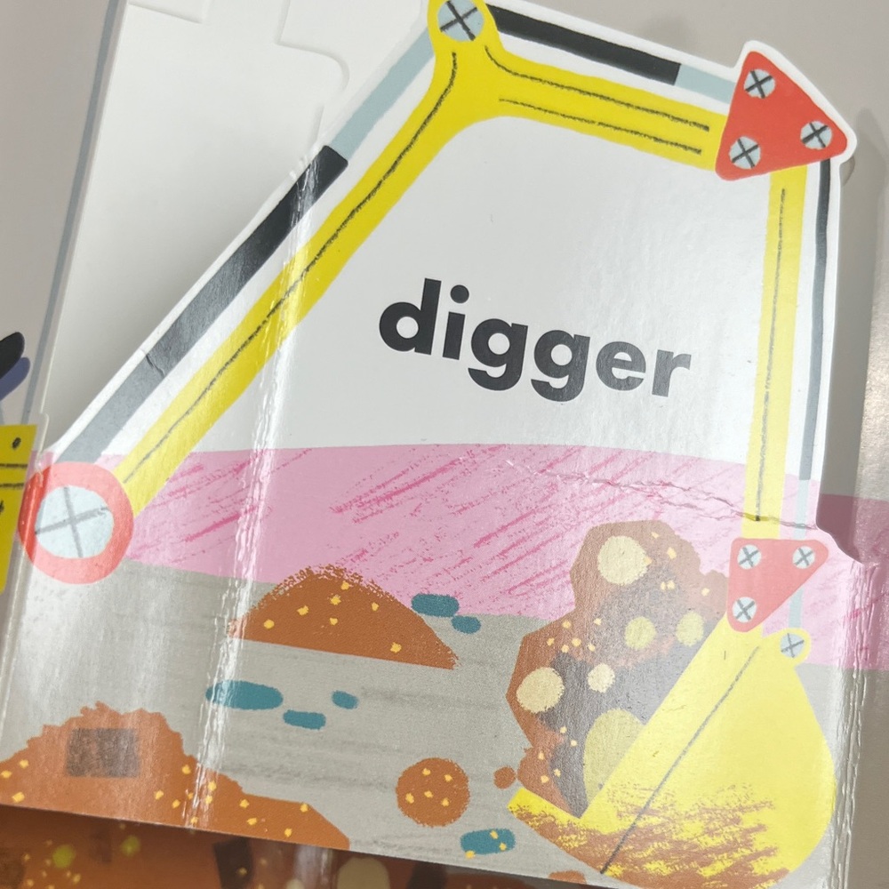 Let's Dig! Pop-Up Vehicles Book - Red - Picture 4 of 10